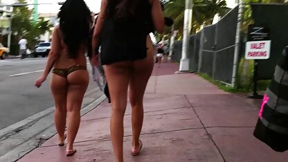 性別にマイアミフロリダ歩くのチェーン-voyeur