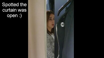 ドレッシングルームで点滅2 手コキ ぬるぬる